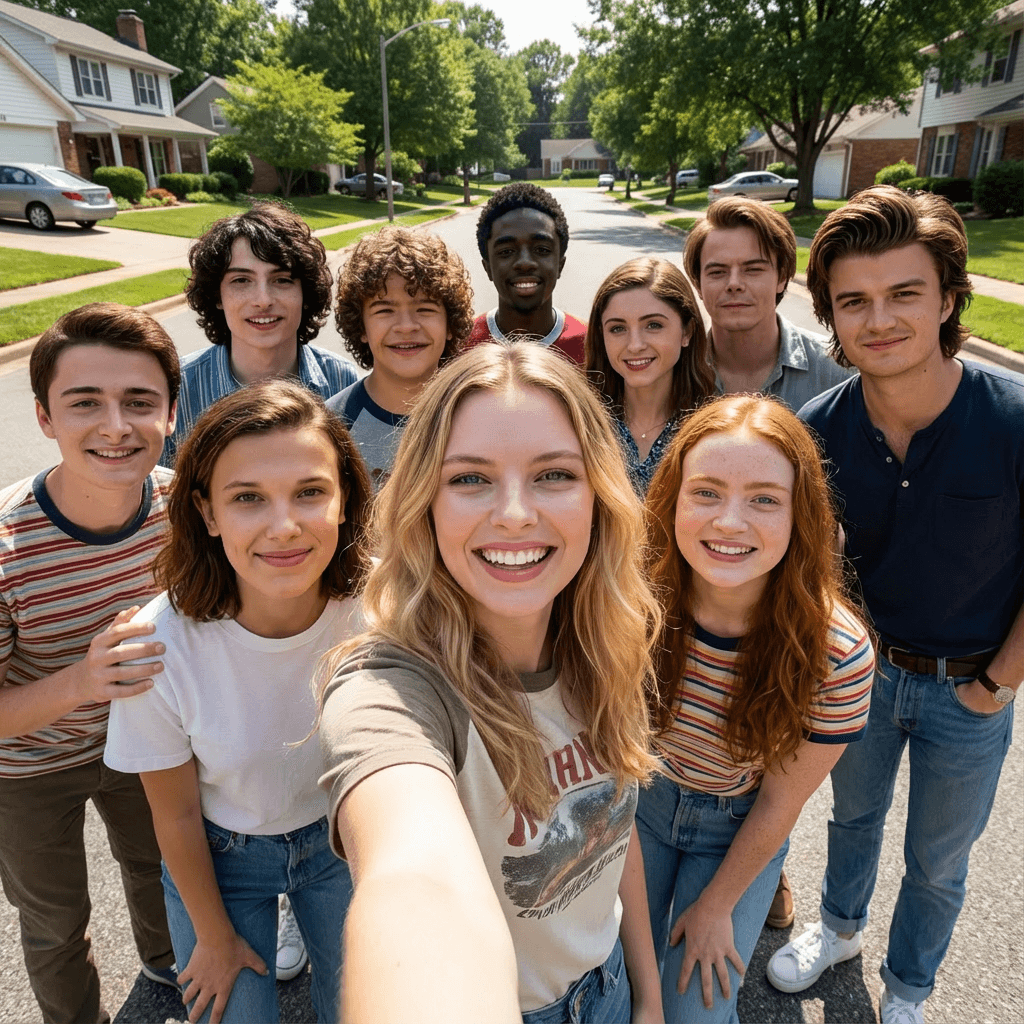 I Meet the Stranger Things Cast Trend Generator