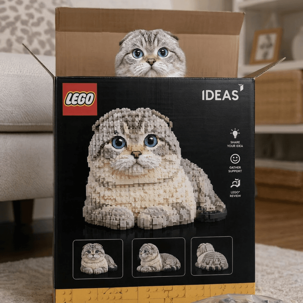 AI Lego Brick Pet Effect Generator