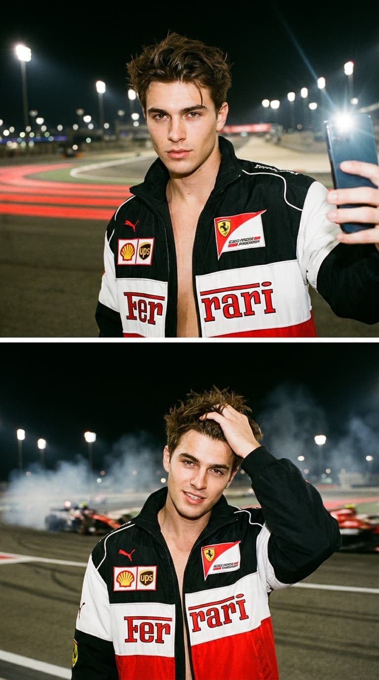 Formula 1 Night Race Effect Generator