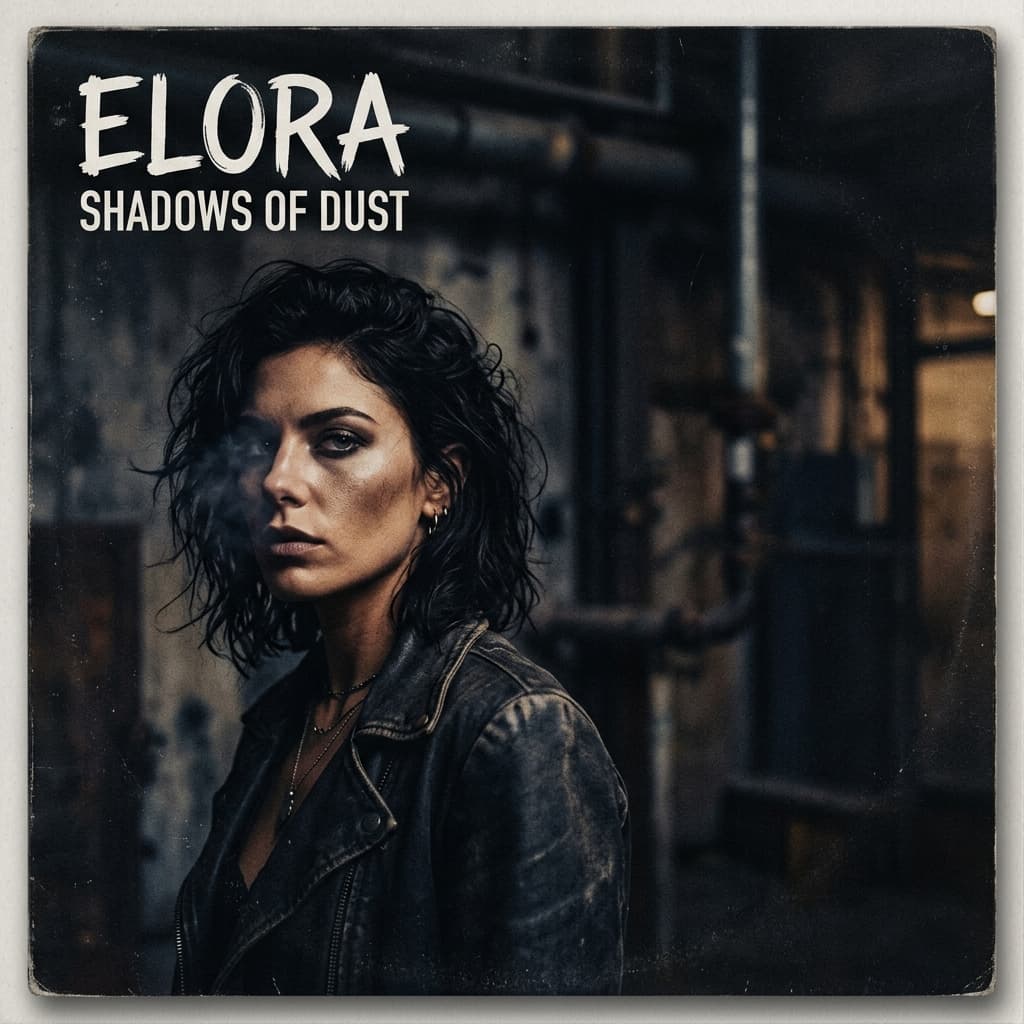 Album Cover Art AI headshot style