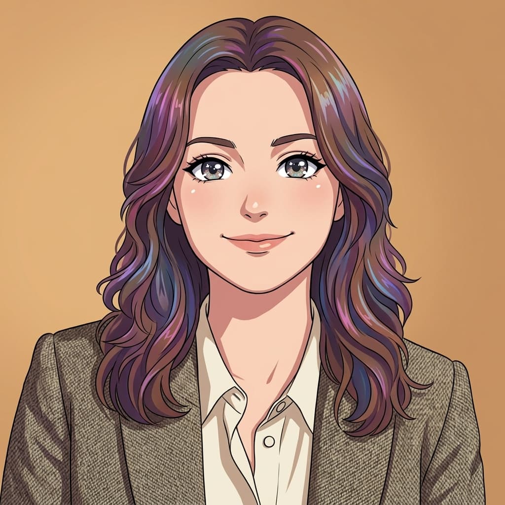 Anime Cartoon AI headshot style