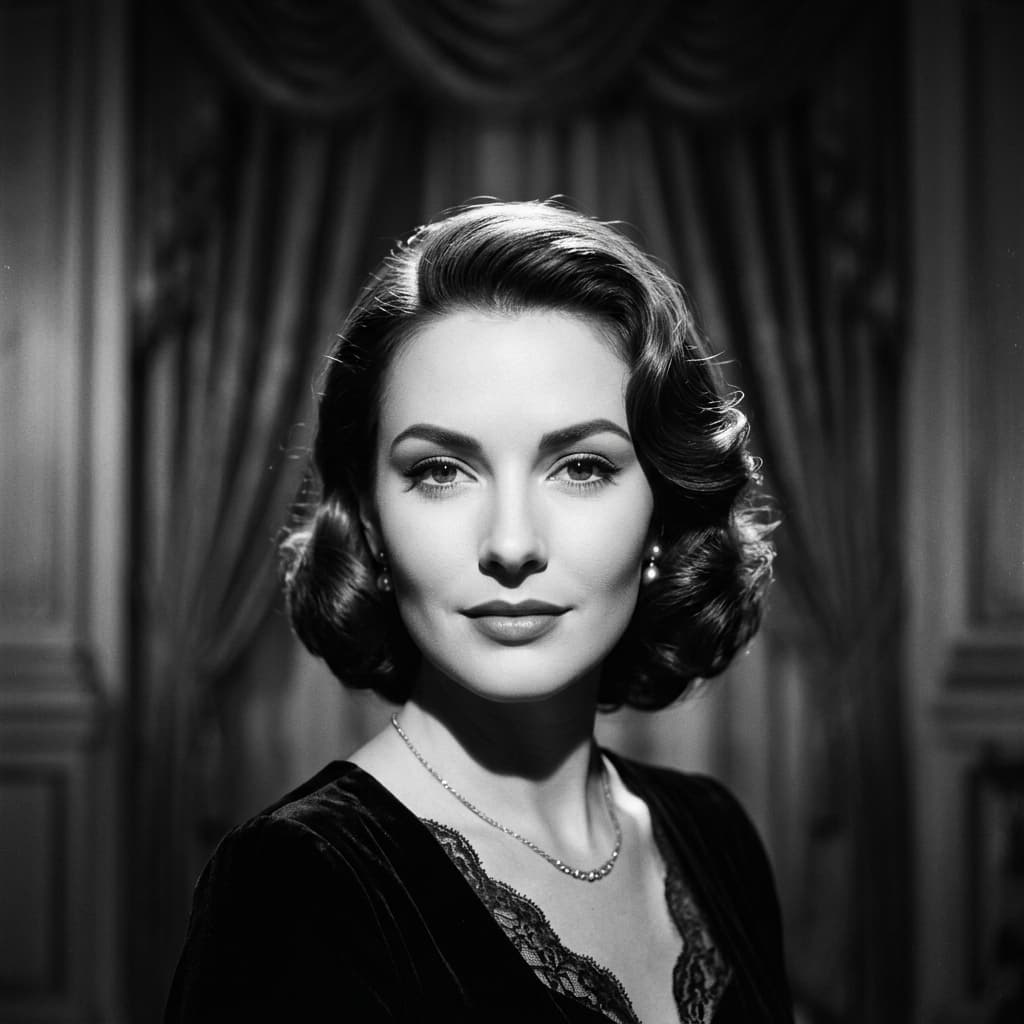 Butterfly Lighting Portrait AI headshot style