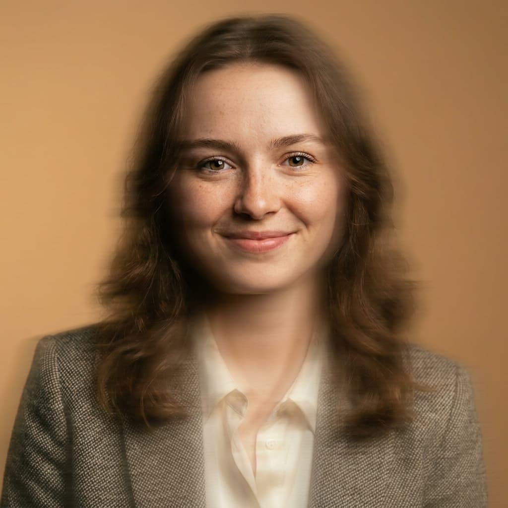 Motion Blur Portrait AI headshot style