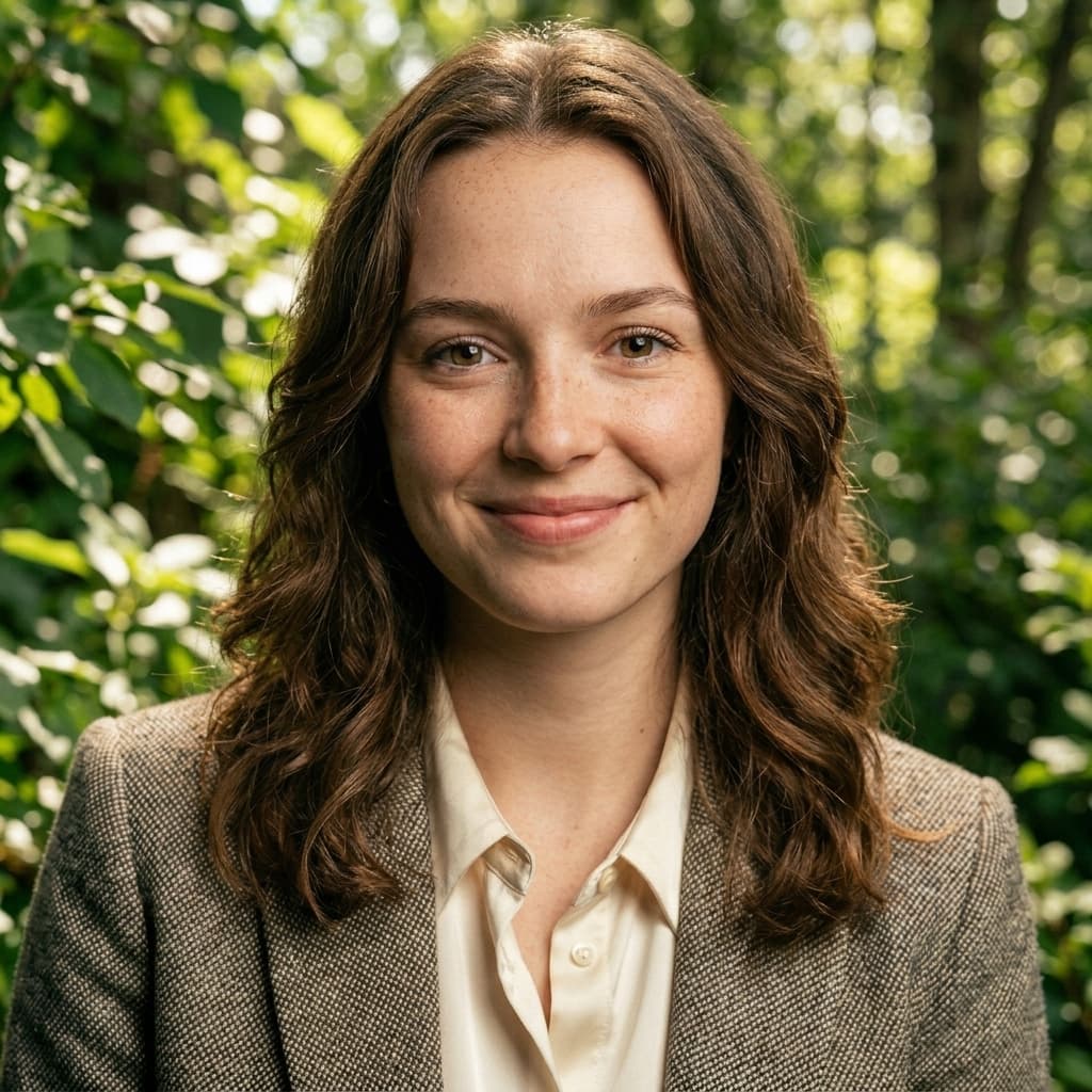 Nature Portrait AI headshot style