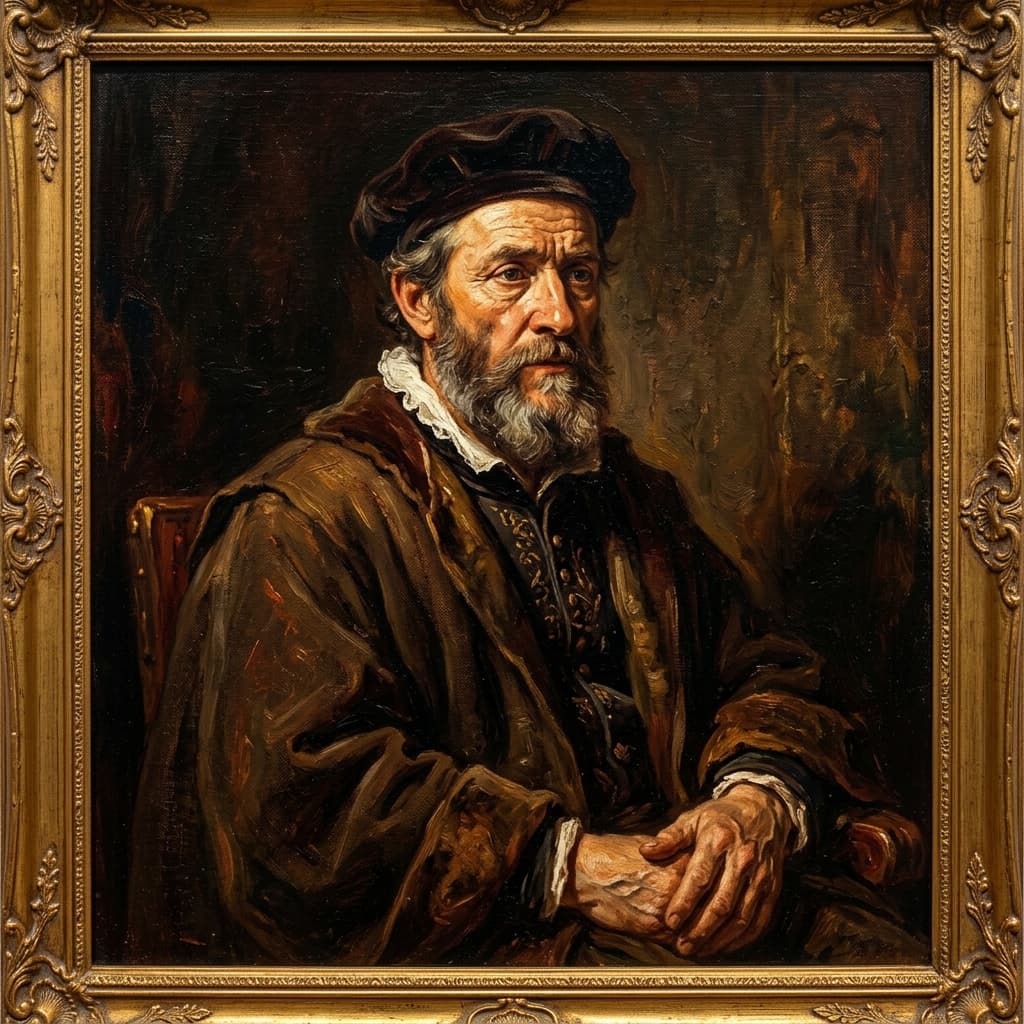 Oil Painting Portrait AI headshot style