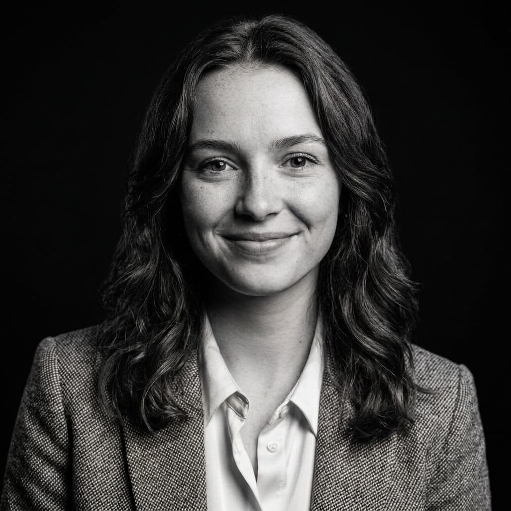 Studio B&W Headshot style preview