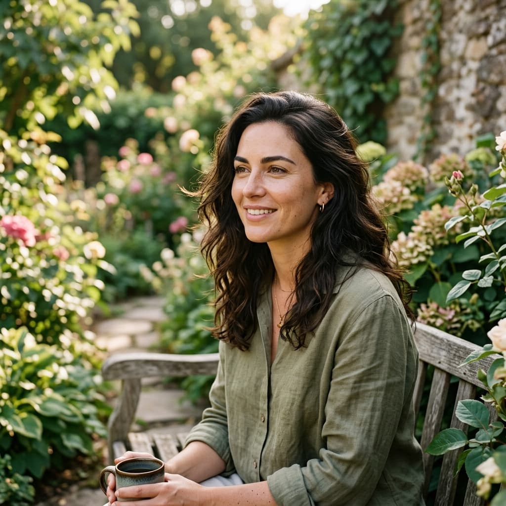 Natural portrait AI photography portraits example