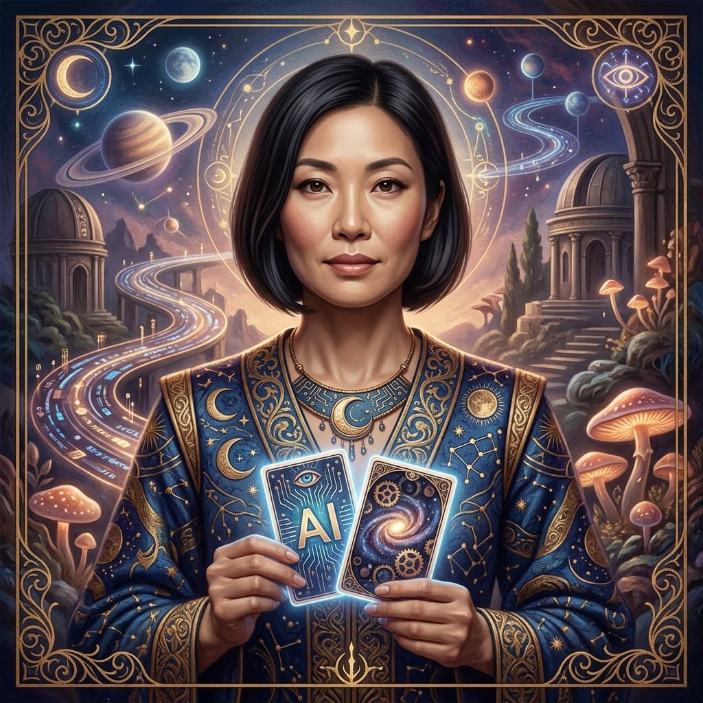 AI Tarot Card Generator example