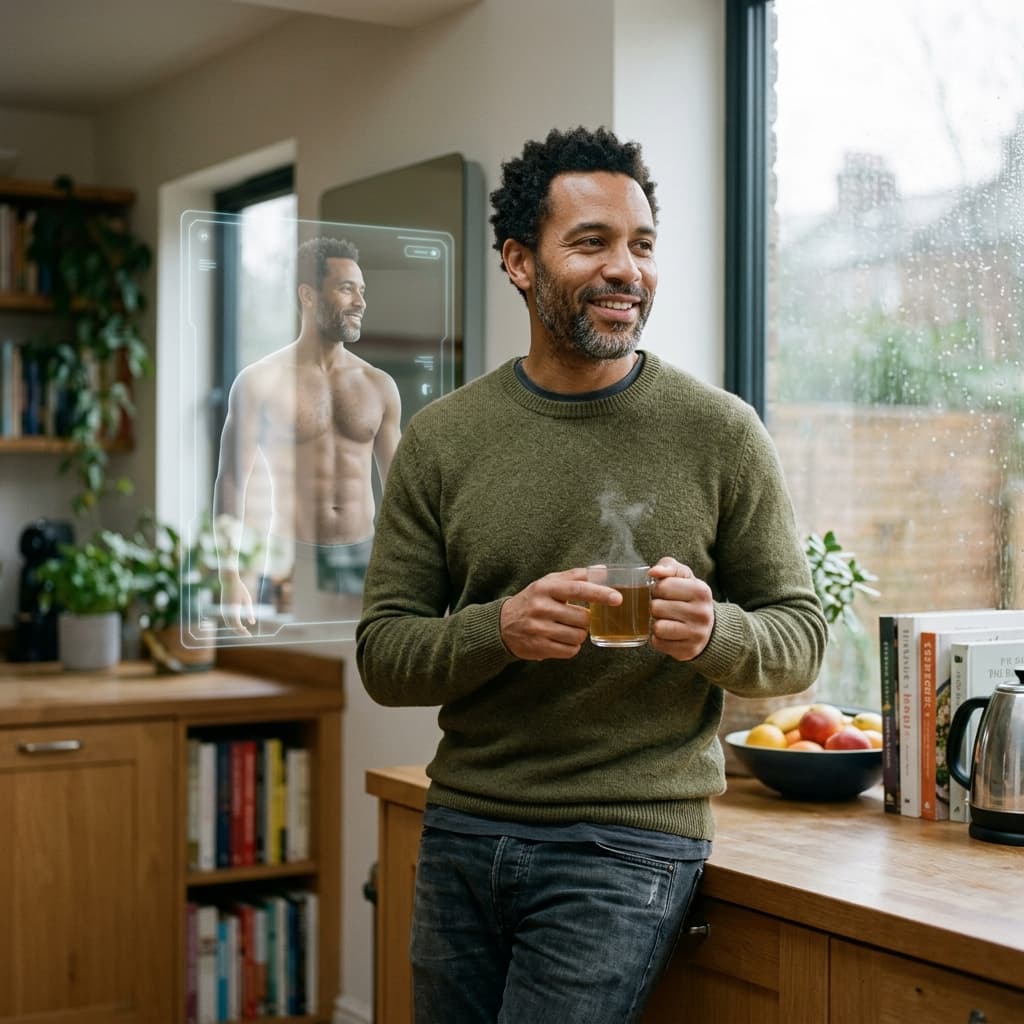 Everyday portrait Body transformation previews example