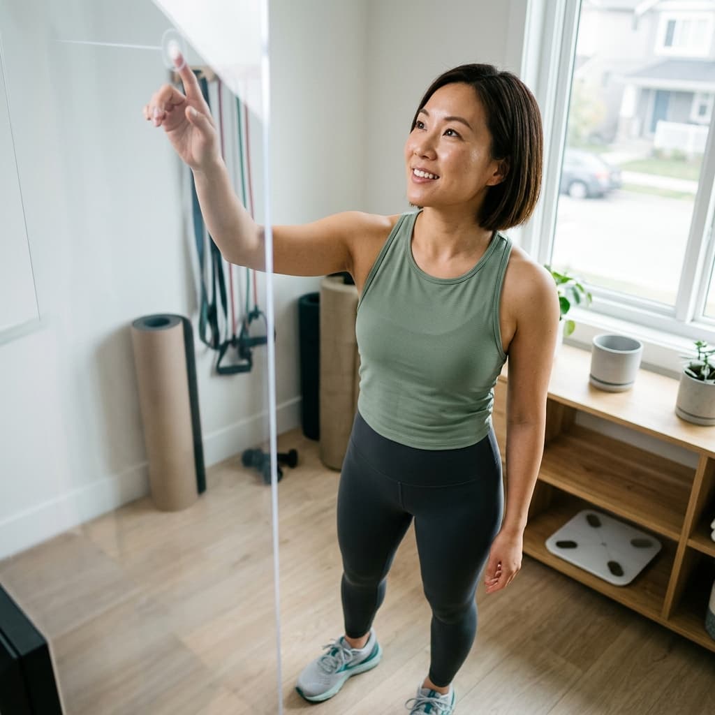 Fitness outfit Body transformation previews example