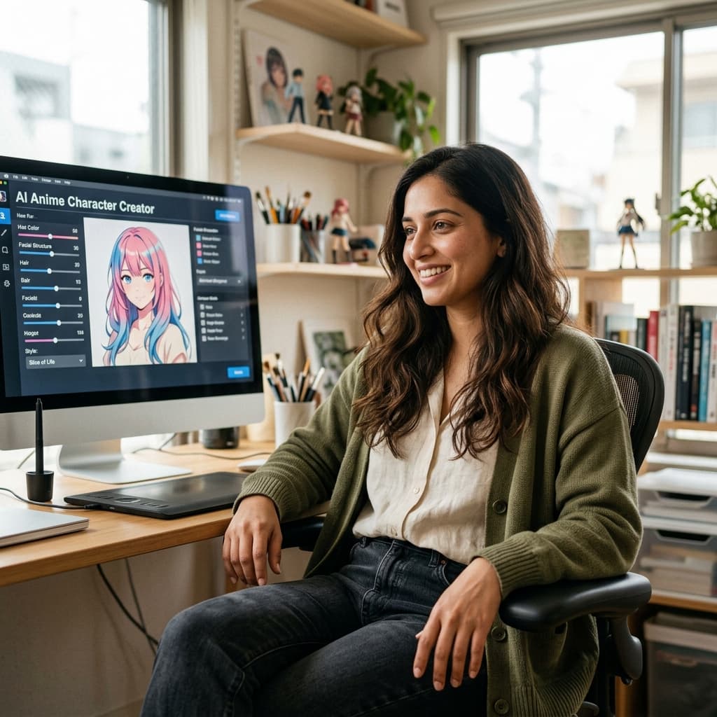 Modern anime Anime characters example
