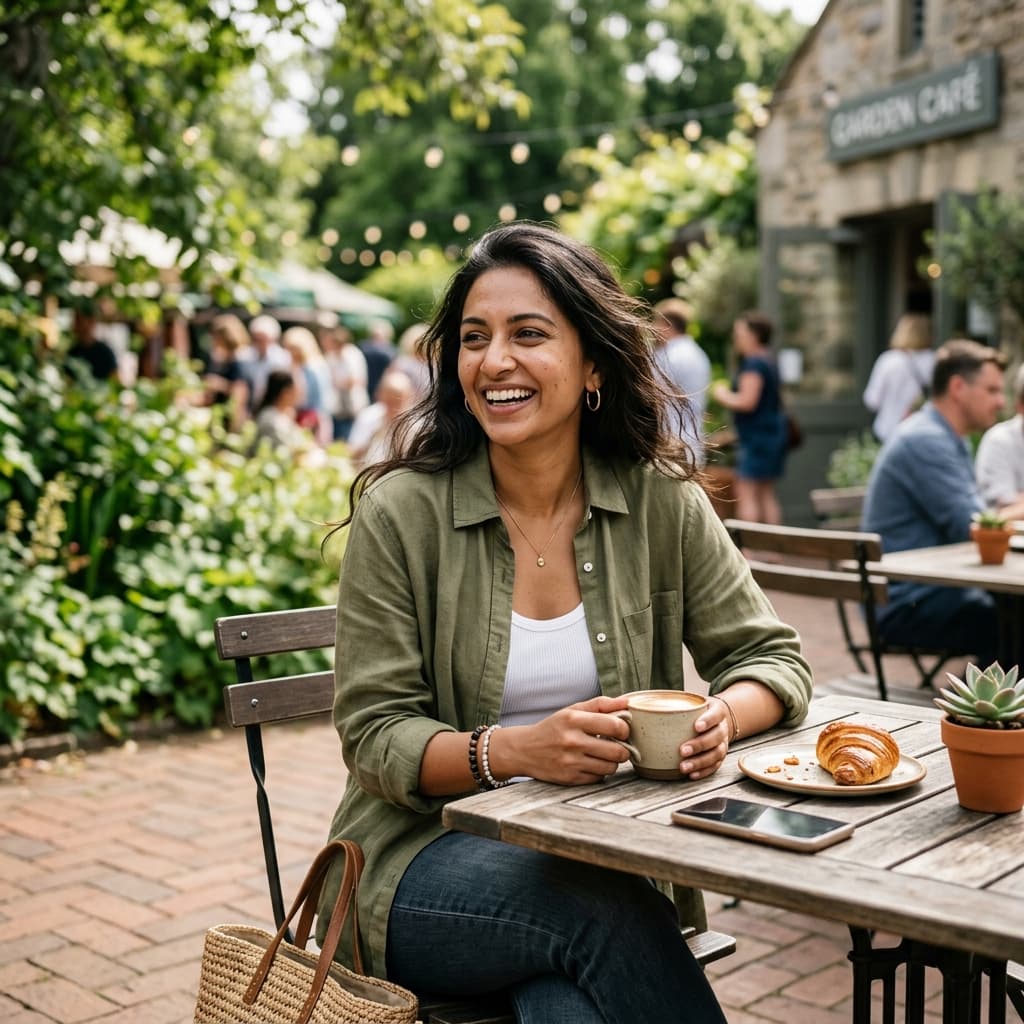 Weekend outdoors Badoo profile photos example
