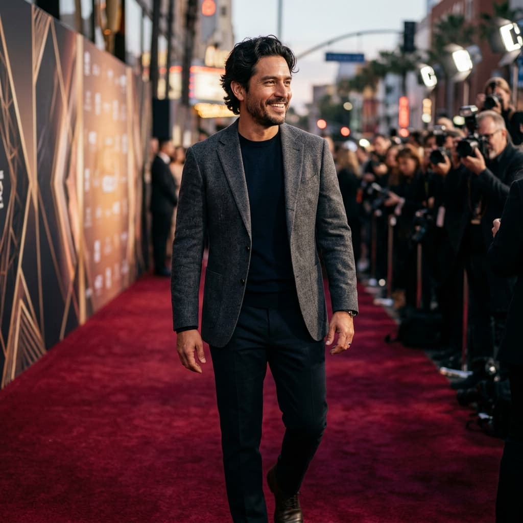 Red carpet Celebrity portraits example