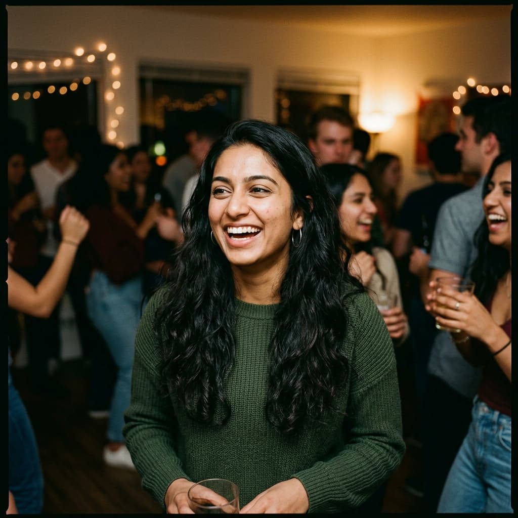 College Party Photo Generator example