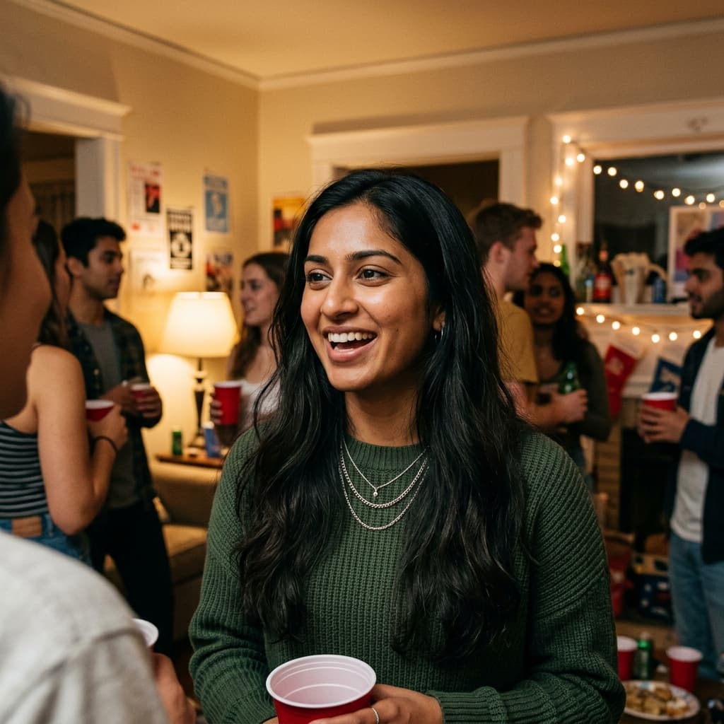 House party College party photos example