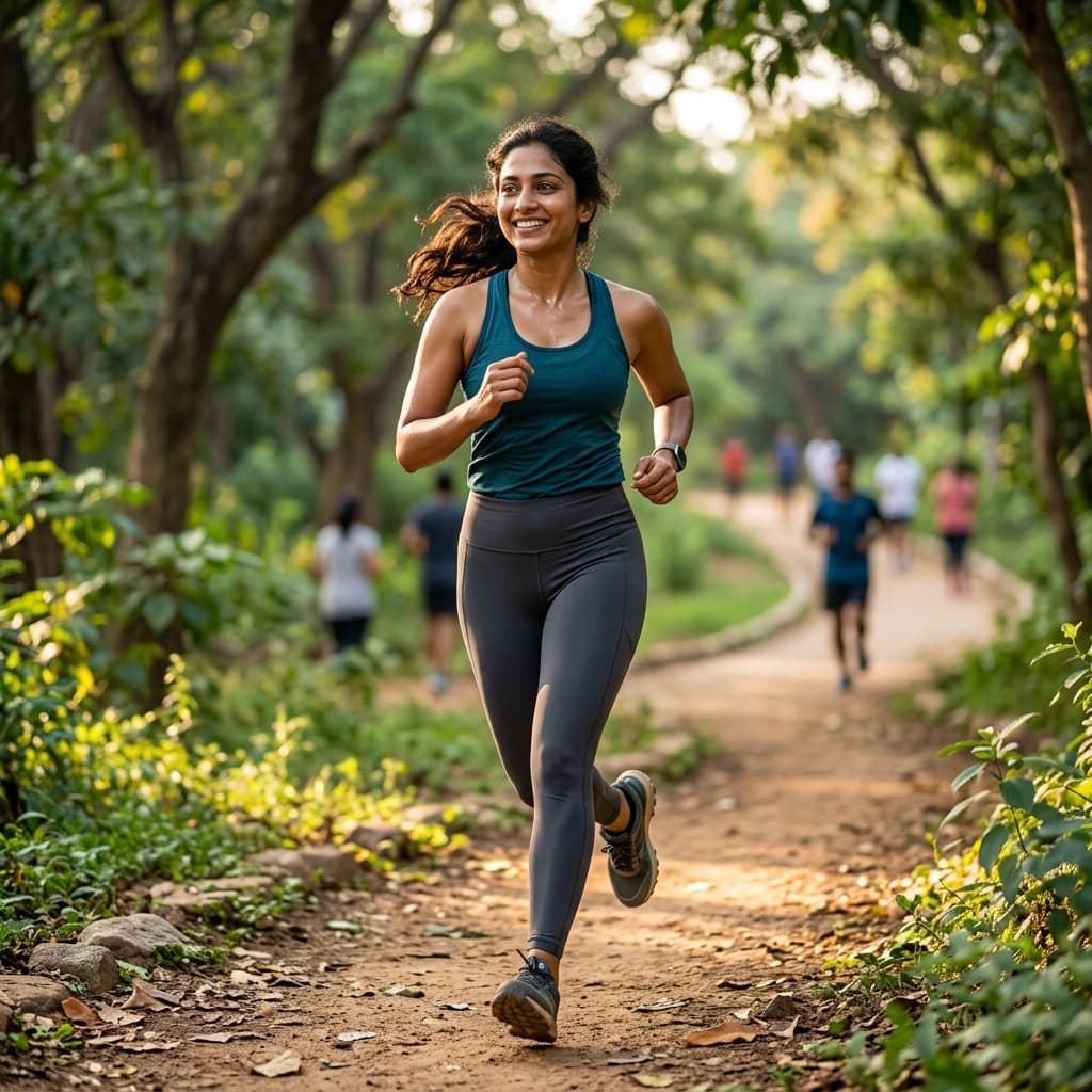 Outdoor training Fitness photos example