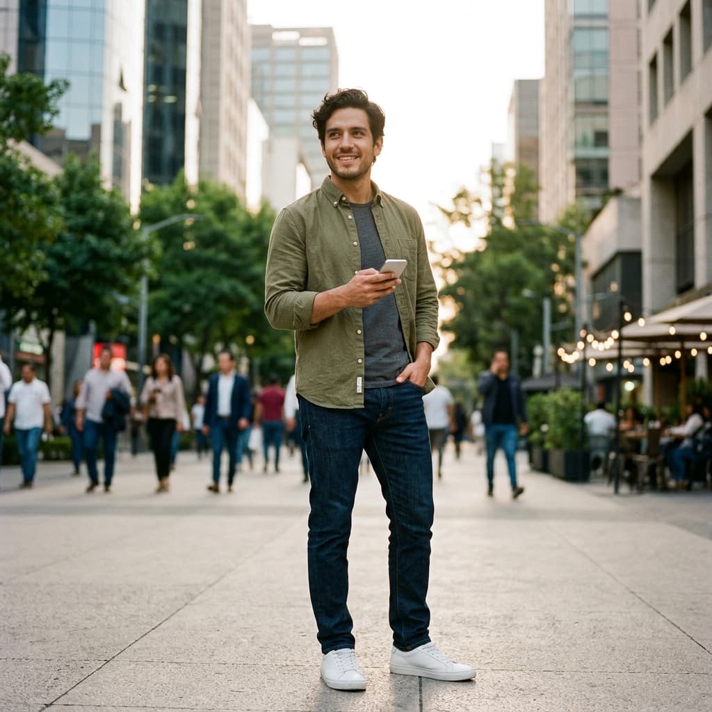 City lifestyle Grindr profile photos example