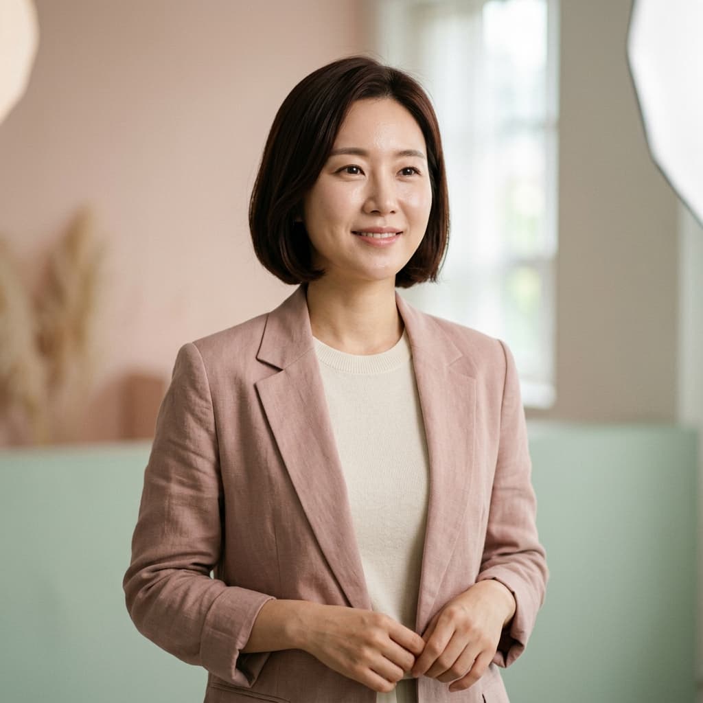 Korean Profile Photo Generator example