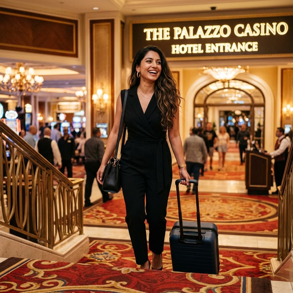 Casino arrival Las Vegas photos example