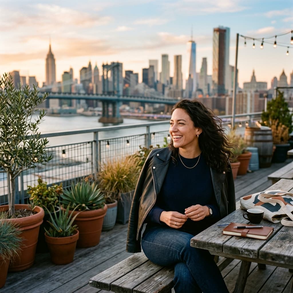Brooklyn rooftop New York photos example