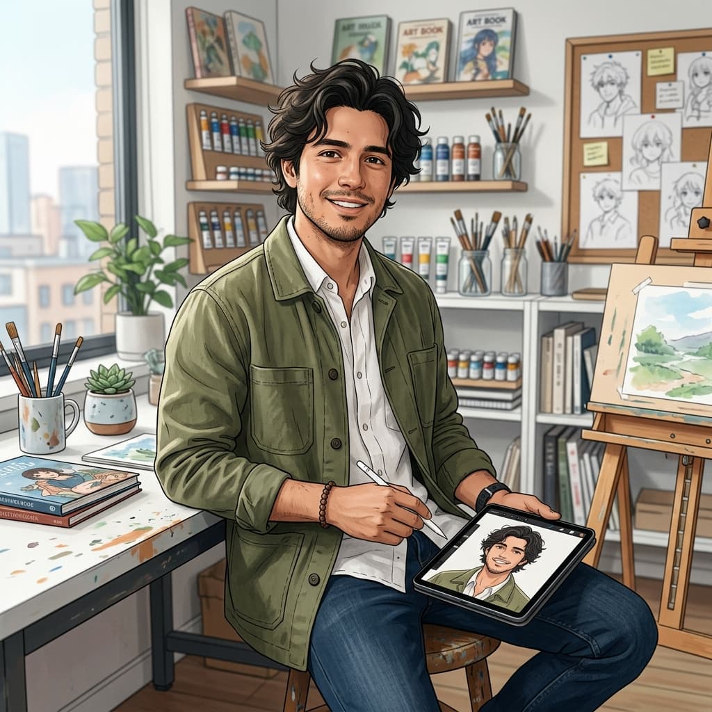 Clean anime Anime portraits example