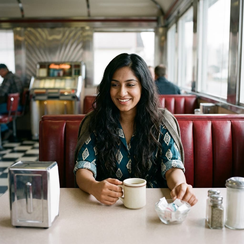 Diner booth 1950s diner photos example