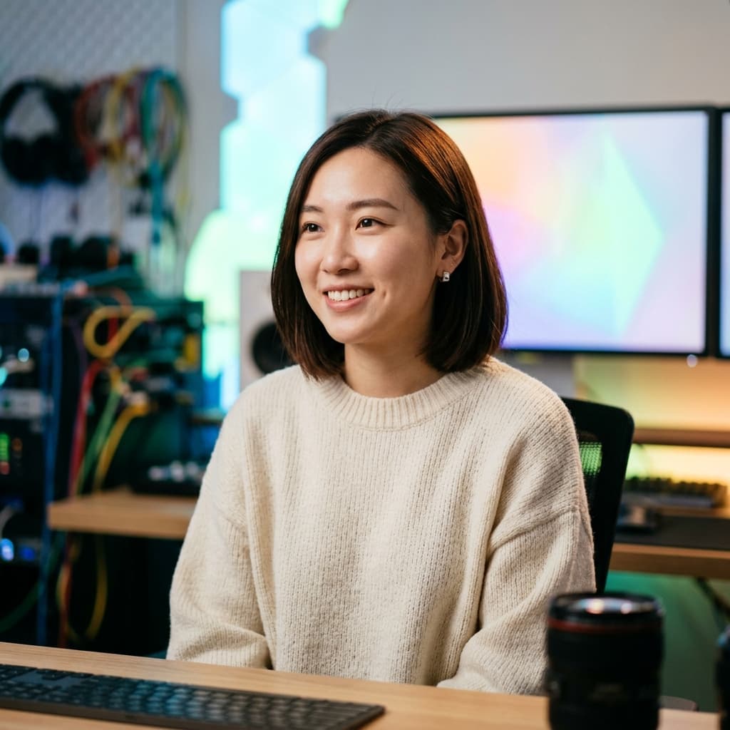 RGB studio RGB portraits example