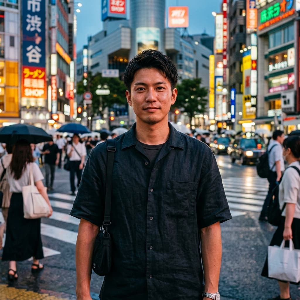 Summer in Tokyo Photo Generator example