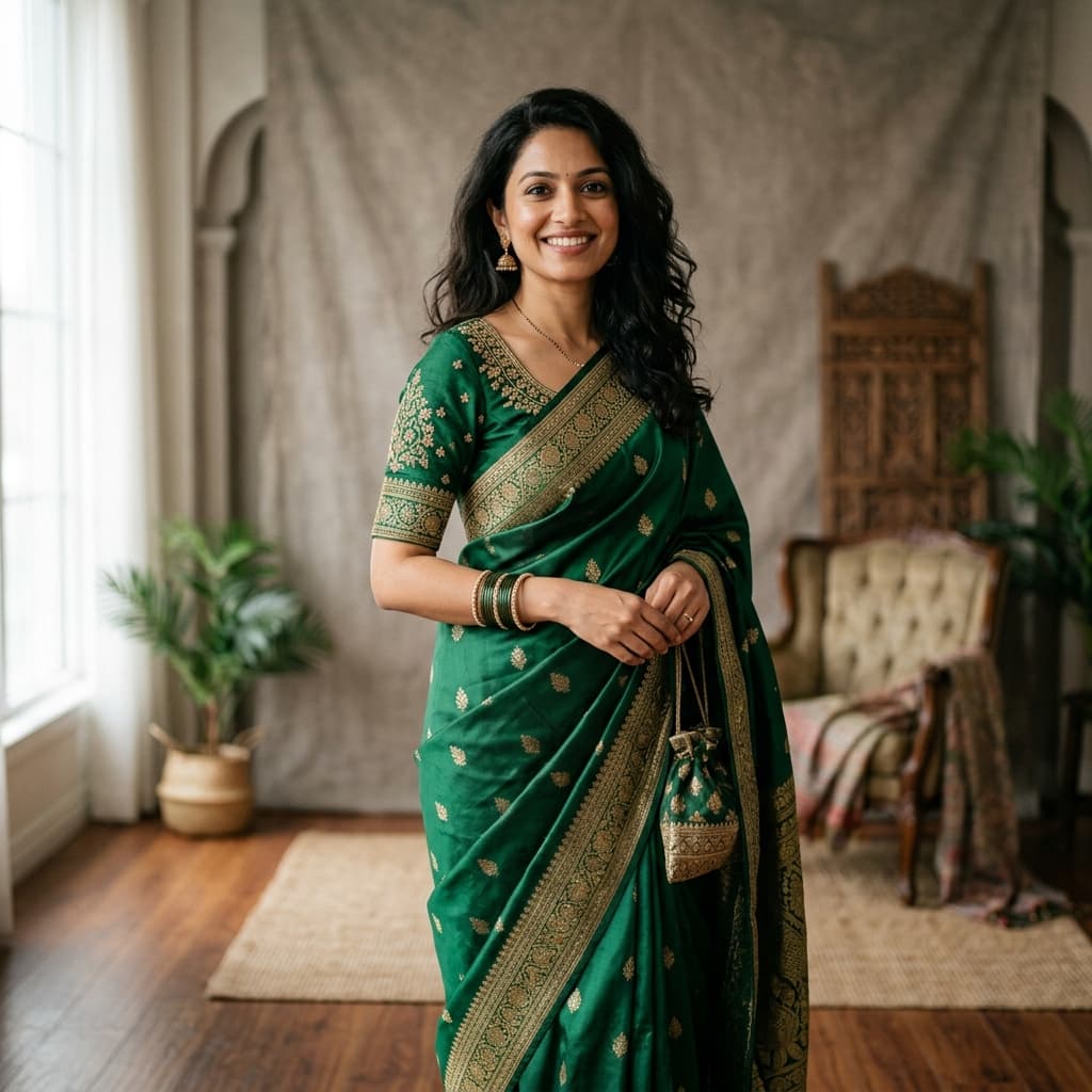 Formal studio Traditional clothing photos example