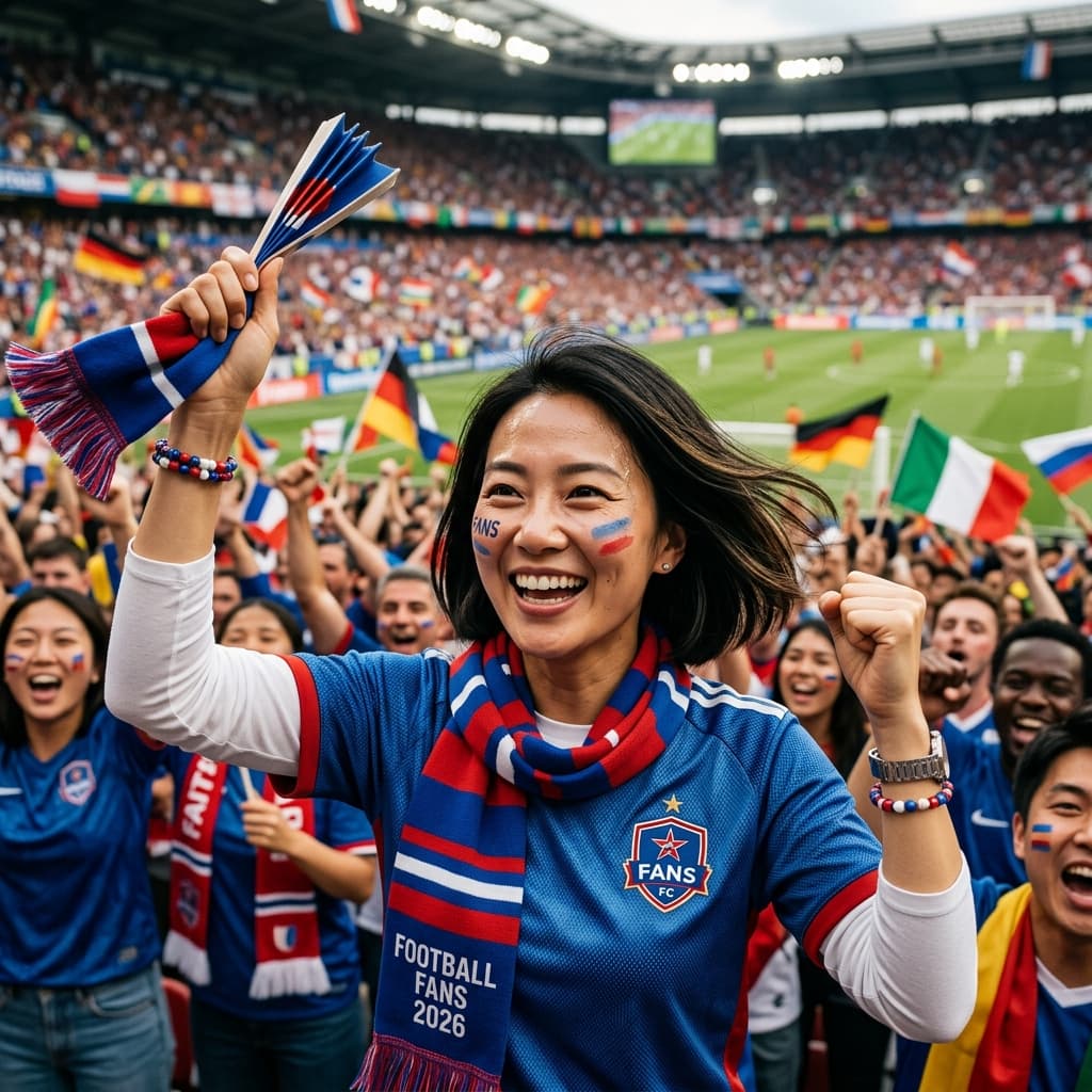 World Cup Fan Photo Generator example