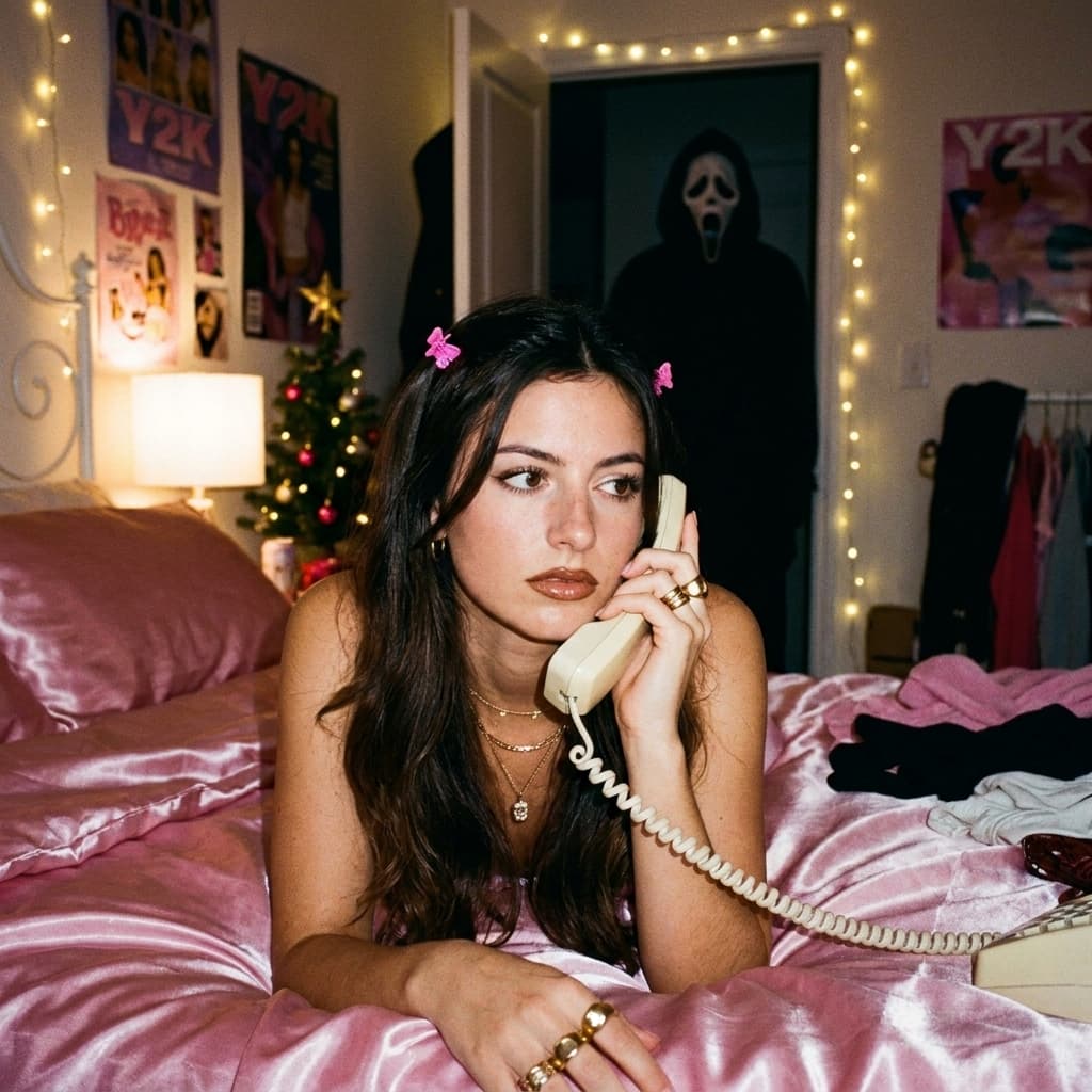 Ghostface Holiday Crossover AI photo example