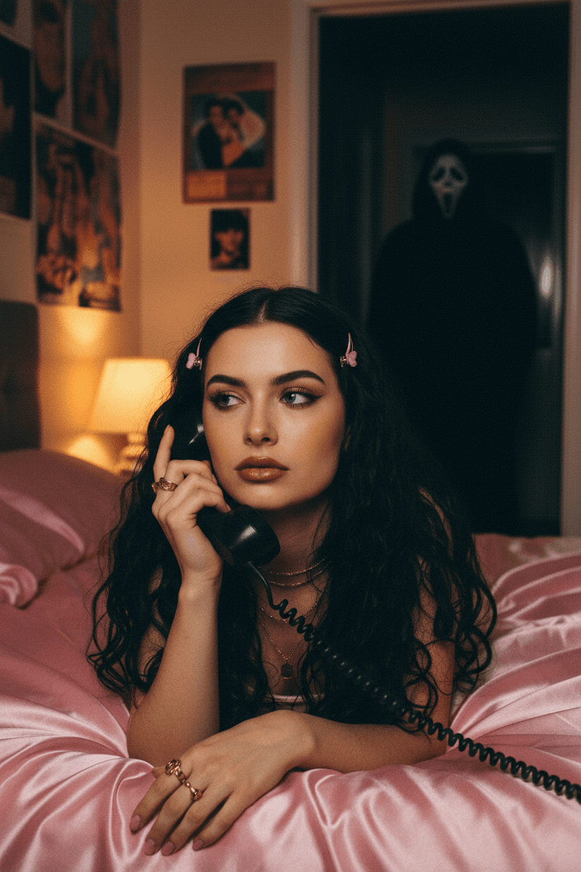Classic Ghostface AI photo example
