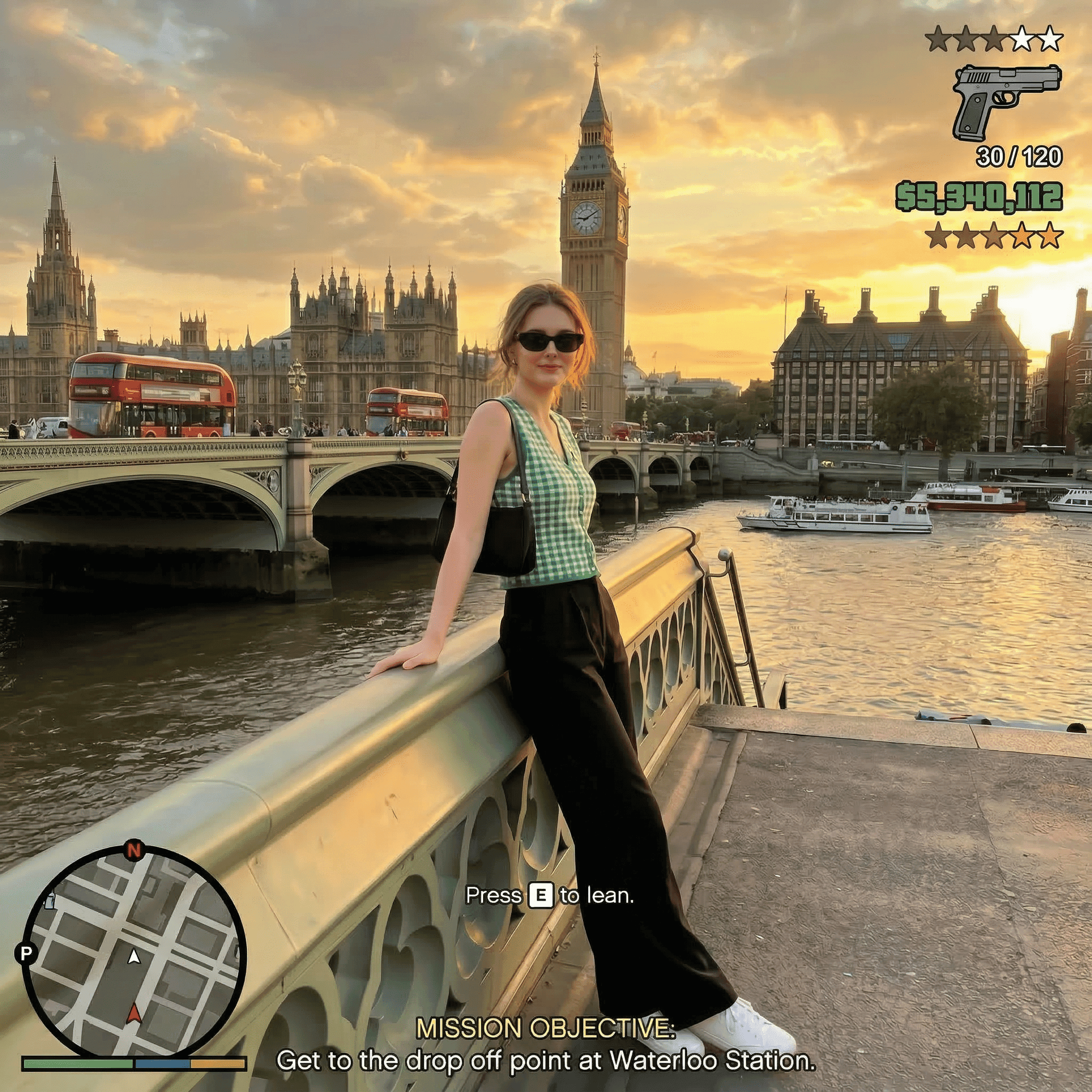AI GTA V Effect Trend Photo Generator