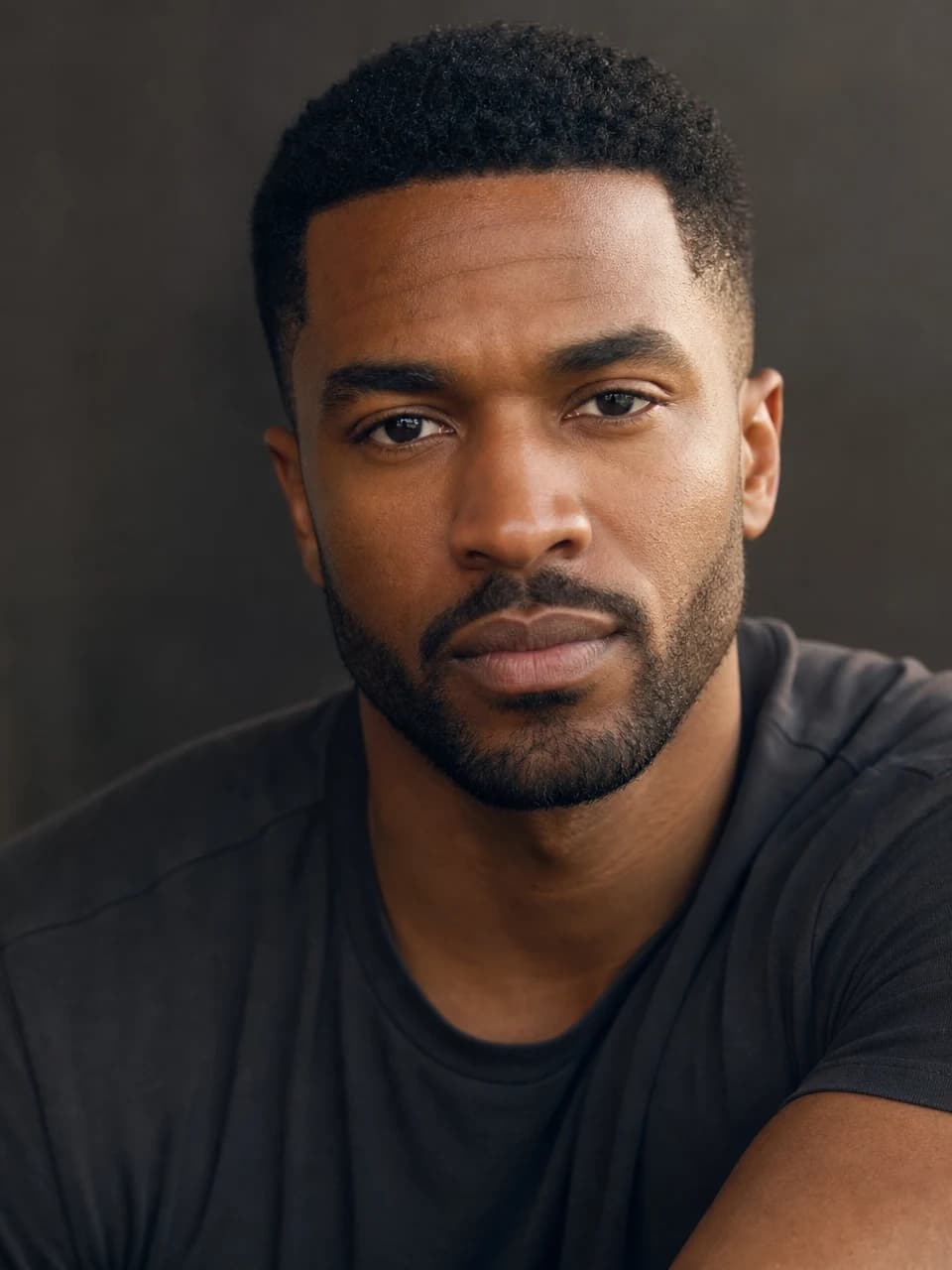 Theatrical close-up Actor headshots example