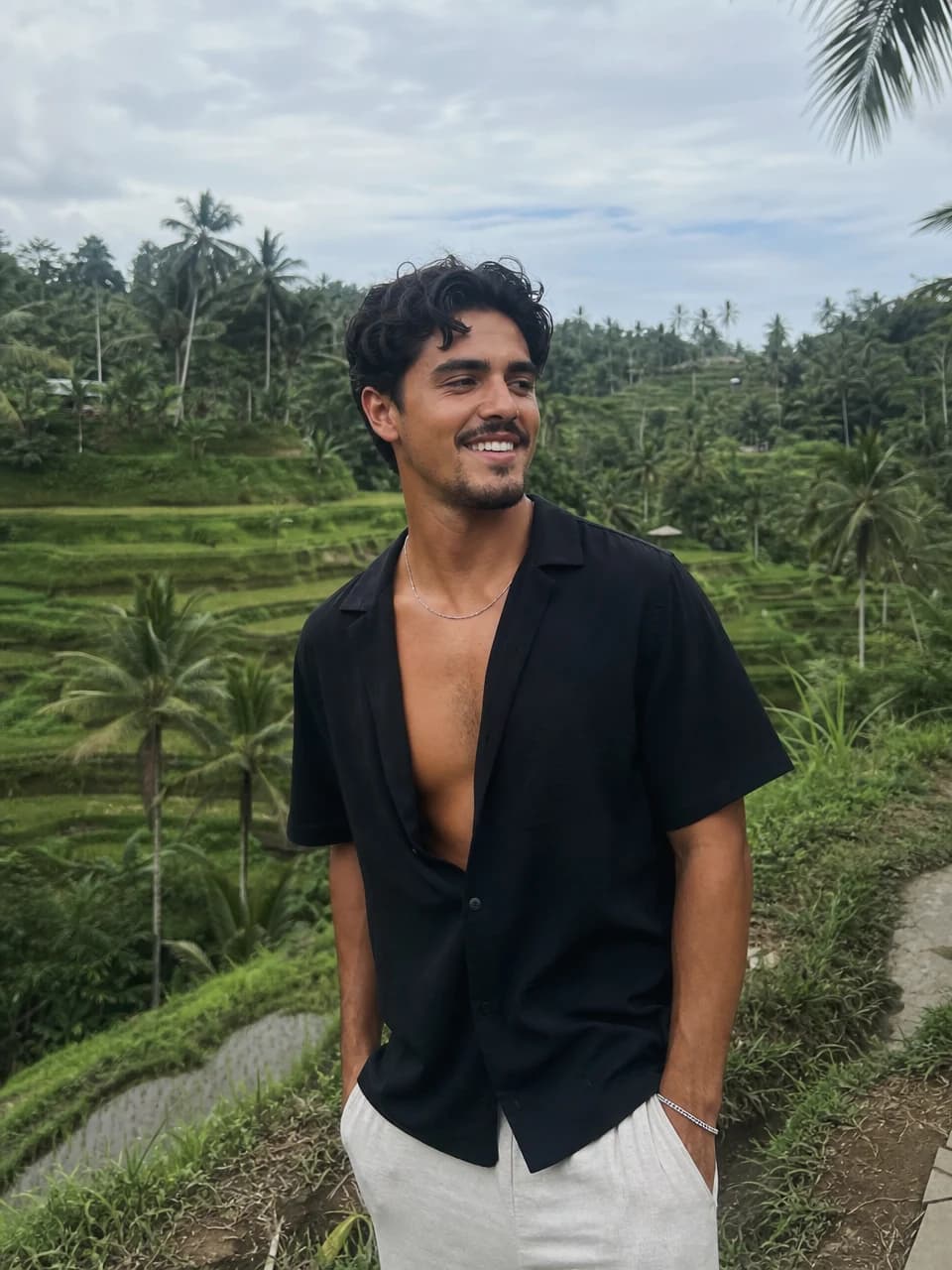 Rice terrace Bali photos example