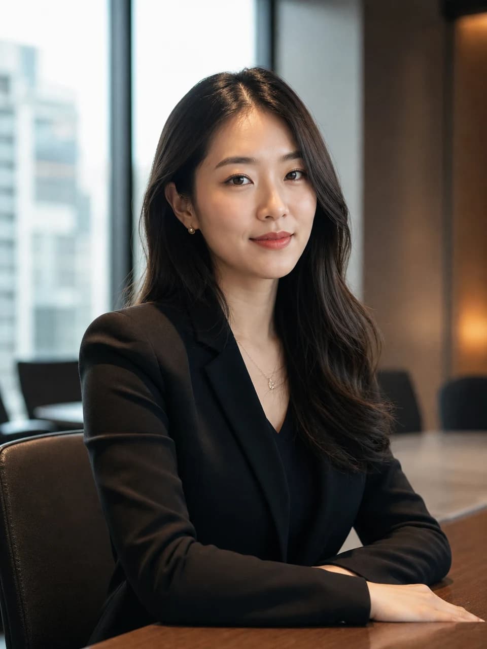 Boardroom light CEO headshots example