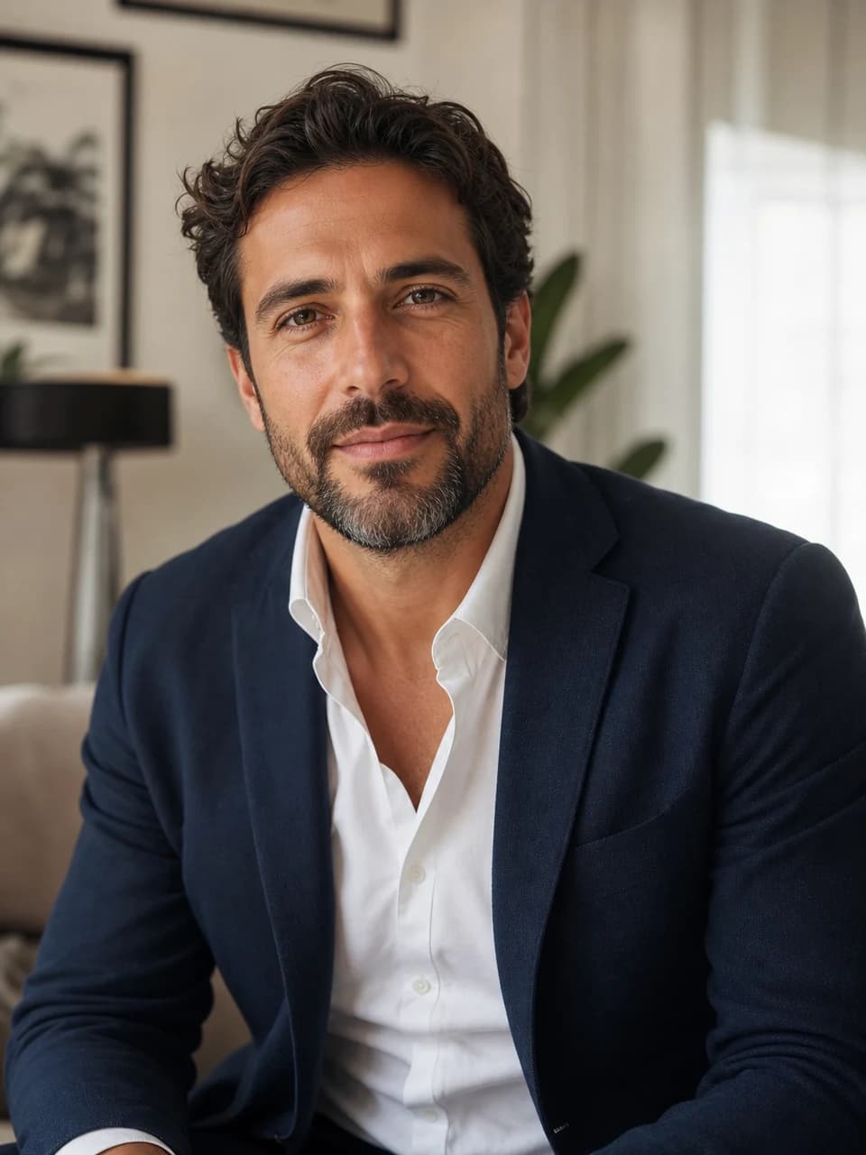 Editorial founder CEO headshots example