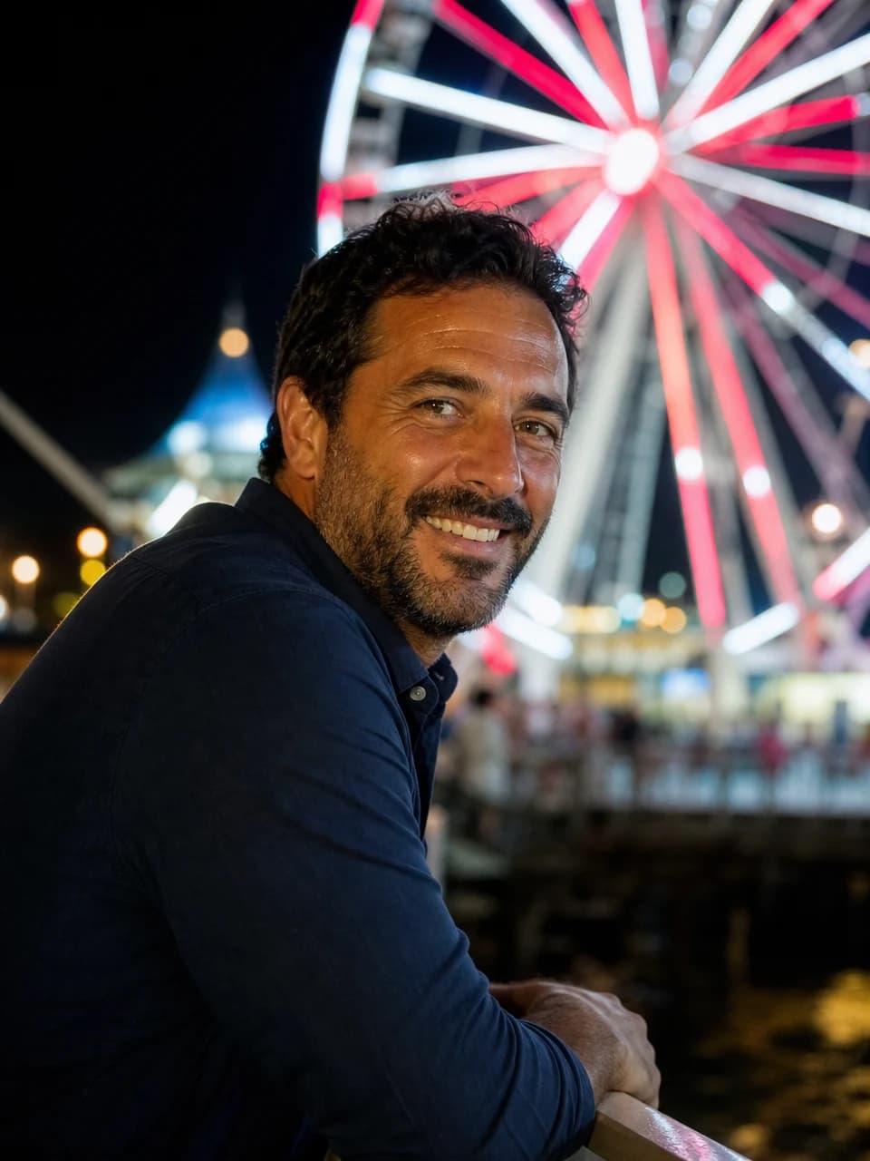 Ferris-wheel night Festival photos example