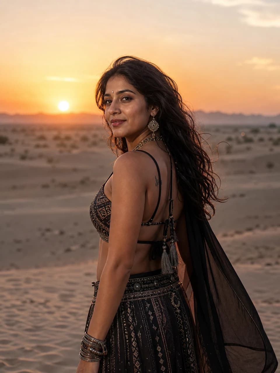 Desert sunset Festival photos example