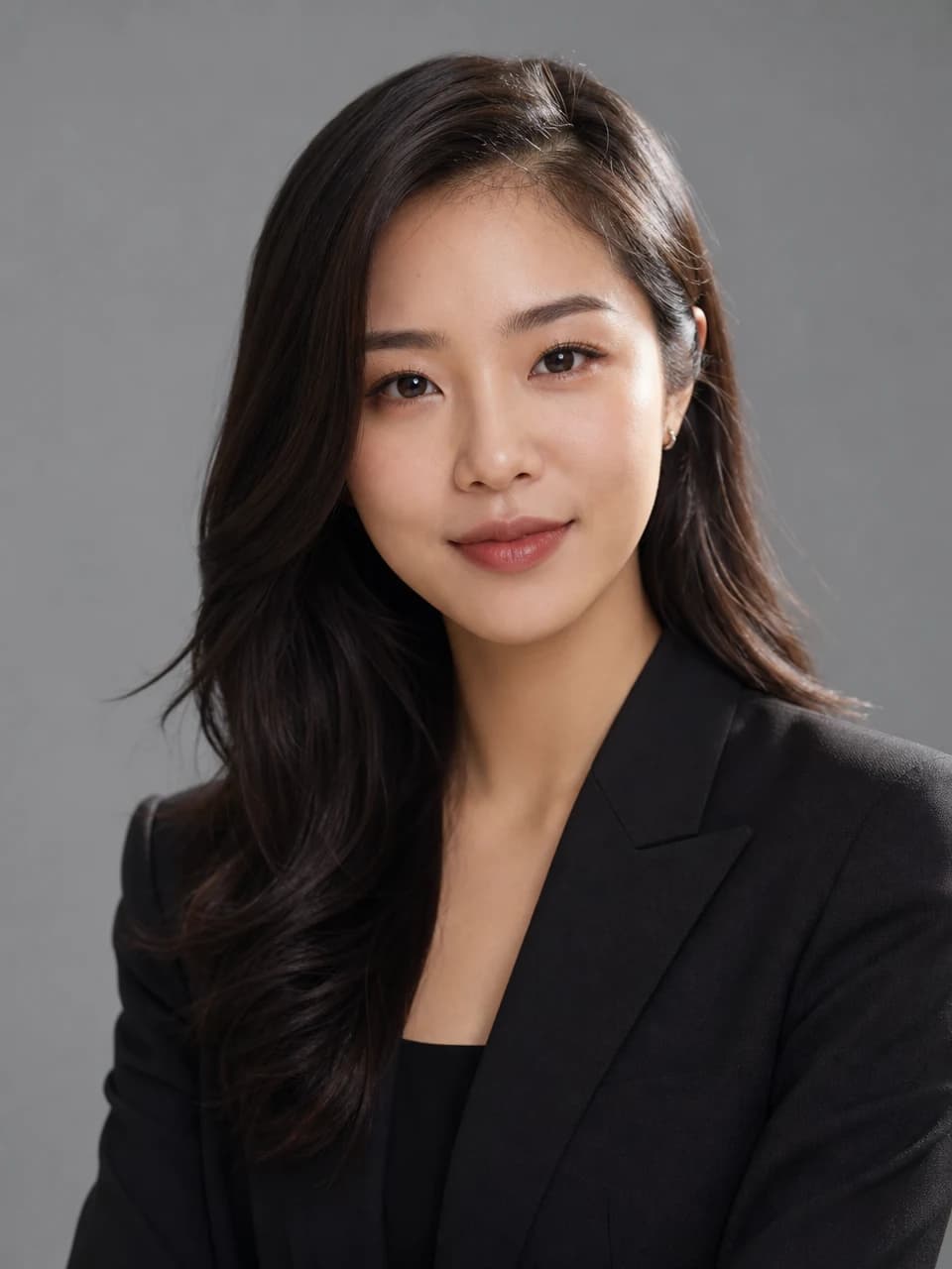 Neutral studio LinkedIn headshots example