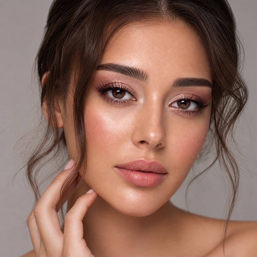 AI Makeup Try-On example