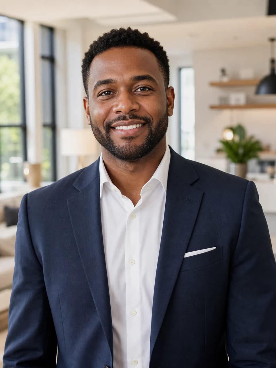 Bright interior Agent headshots example