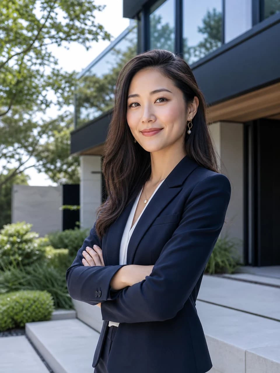 Modern exterior Agent headshots example