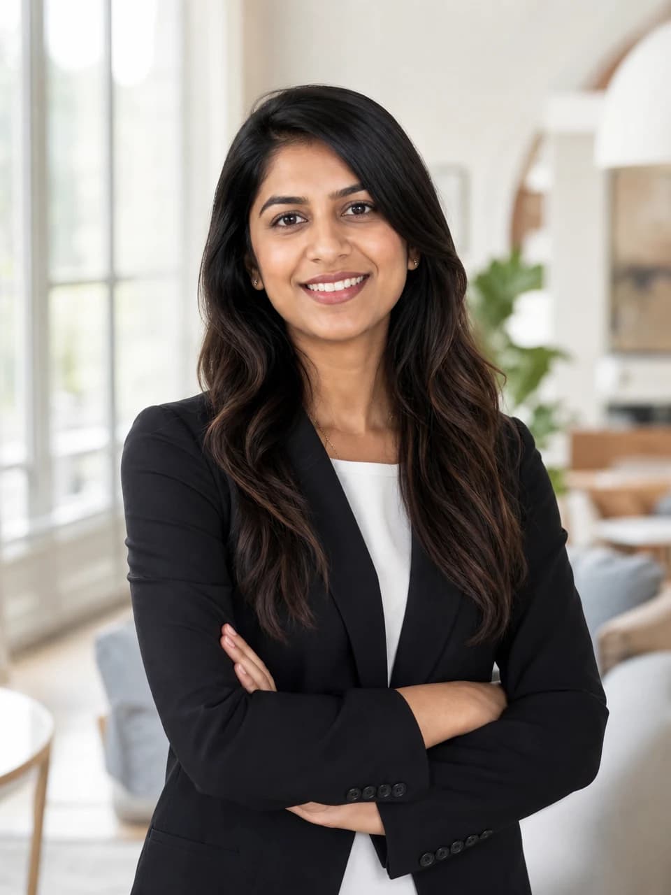 Bright interior Agent headshots example
