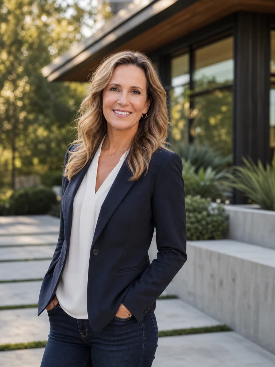 Modern exterior Agent headshots example