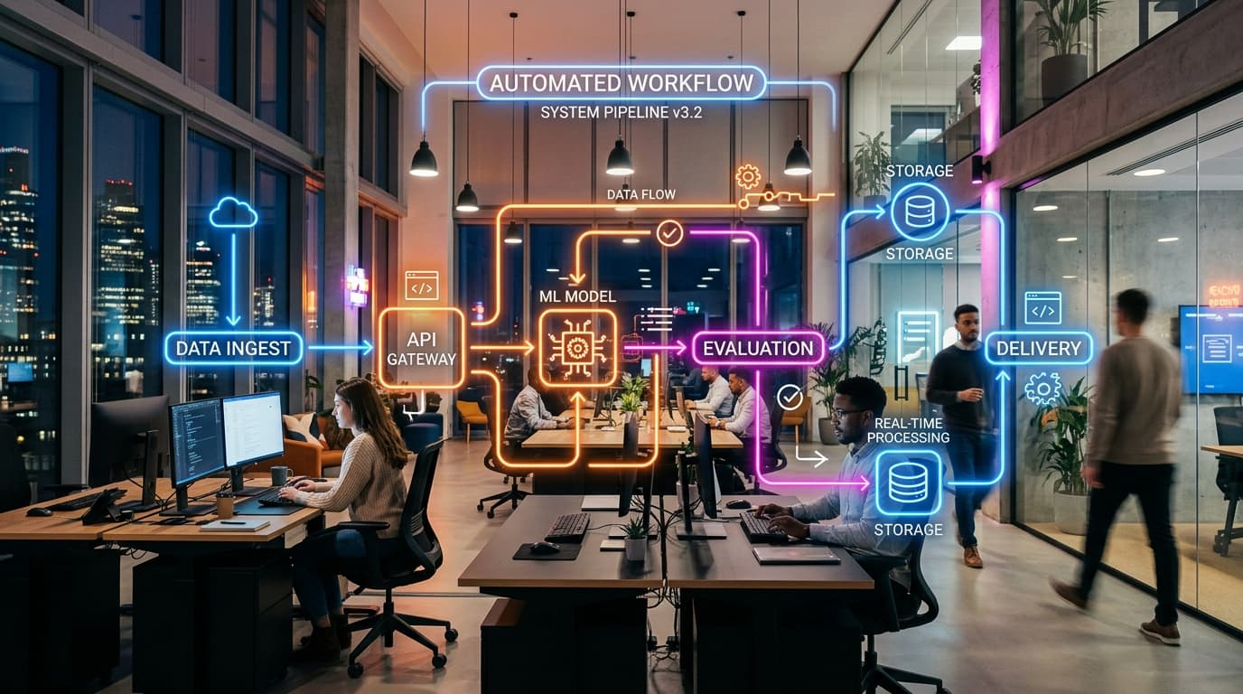 AI content factory — automated generation pipeline