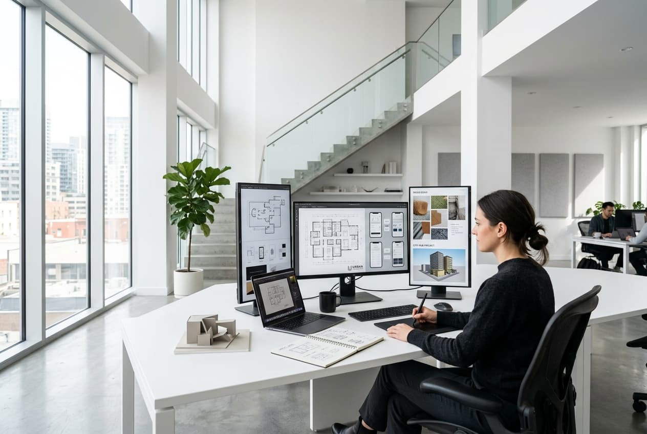 Design studio using Nano Banana 2 for creative assets