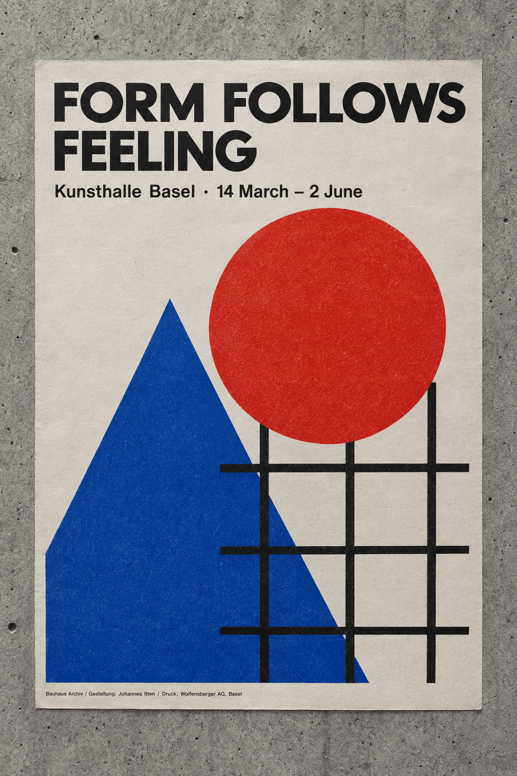Bauhaus exhibition poster generated with GPT Image 2.5