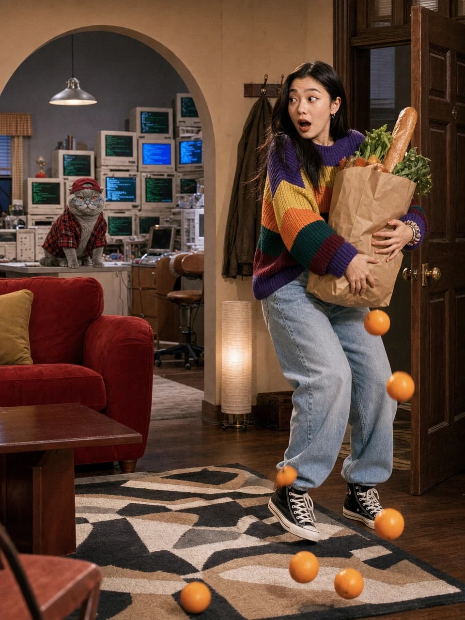 90s Sitcom Style AI Video Generator