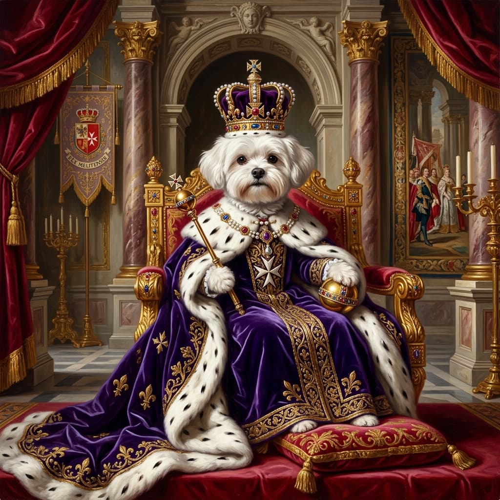 Renaissance Pet Portrait example 4